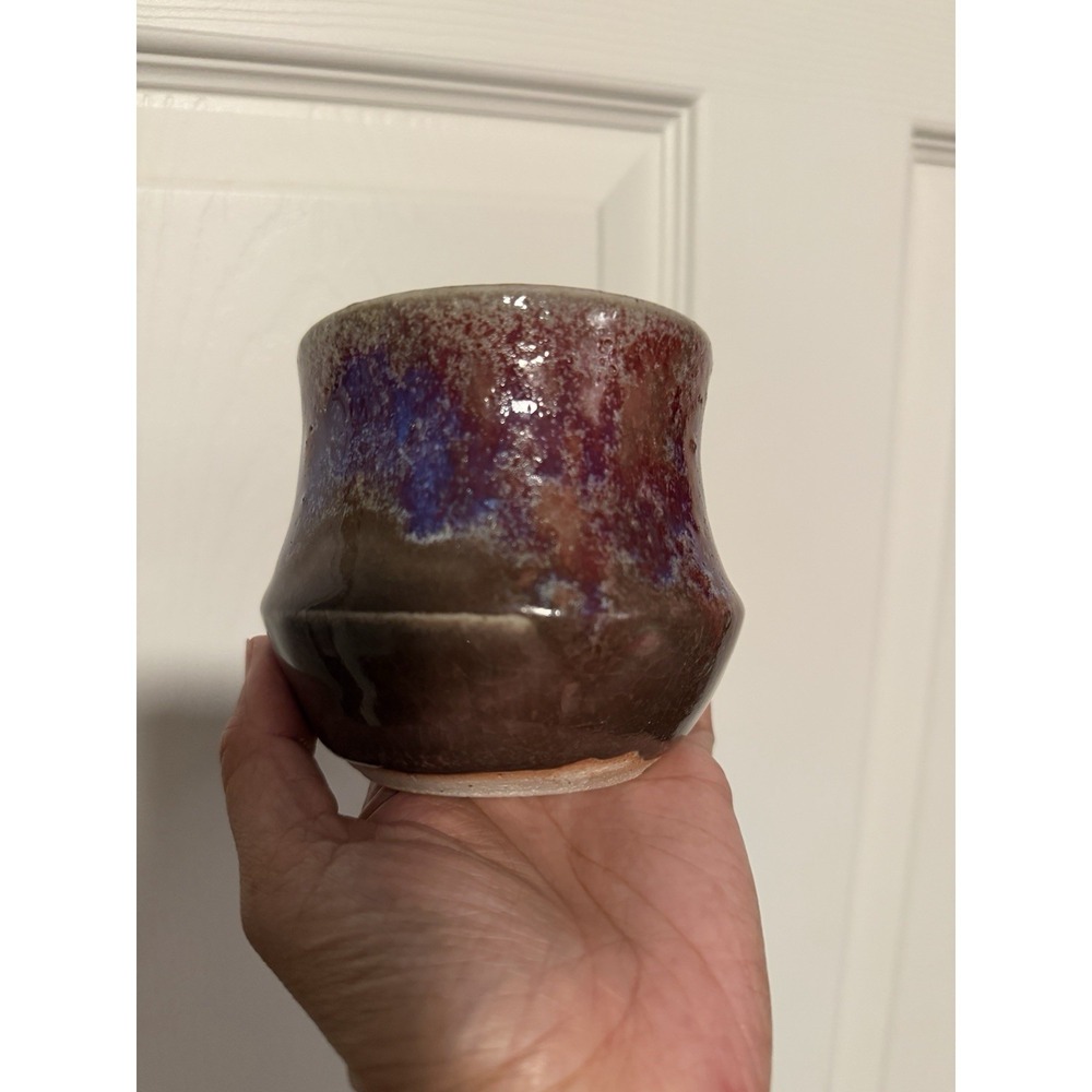 Studio Pottery‎ Mug Handmade Glaze Ceramic Cup Vase